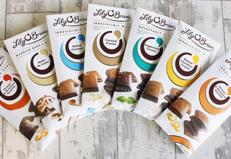 Lily O'Brien's new Chocolate Bar Earned Prestigious Gold Star Great Taste Award for