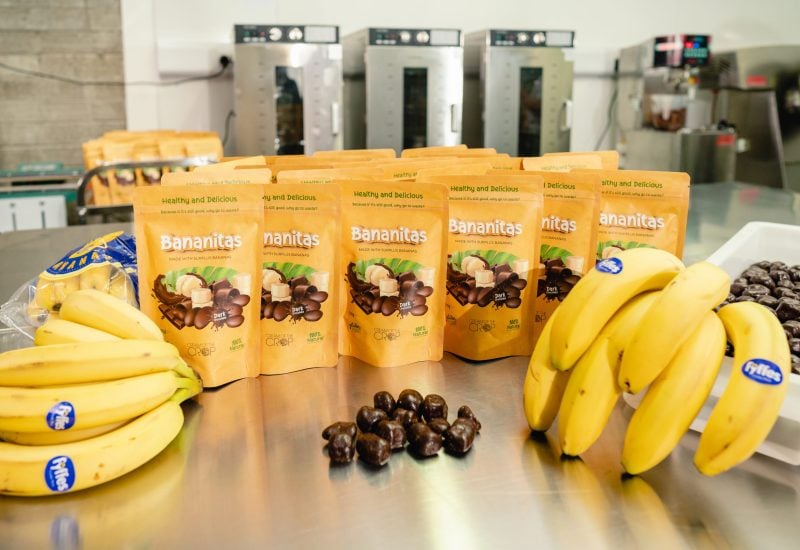 Innovative Zero Waste Foods Brand, Cream Of The Crop, Launches New 'Bananitas' Snack Product, Produced Using Surplus Bananas From Fyffes