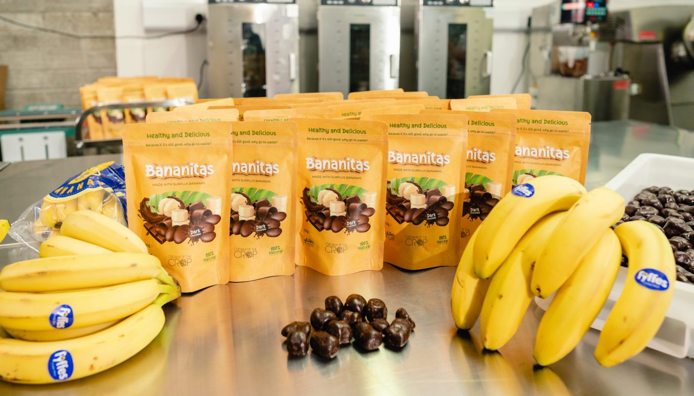 Innovative Zero Waste Foods Brand, Cream Of The Crop, Launches New 'Bananitas' Snack Product, Produced Using Surplus Bananas From Fyffes