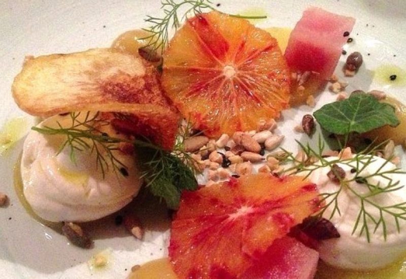 Beetroot, Blood Orange, Goat's Cheese