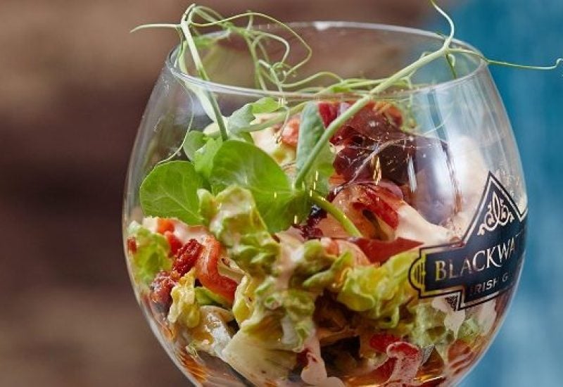 Blackwater Juniper Cask Gin Prawn Cocktail Recipe by Chef Bryan McCarthy Picture: Miki Barlok