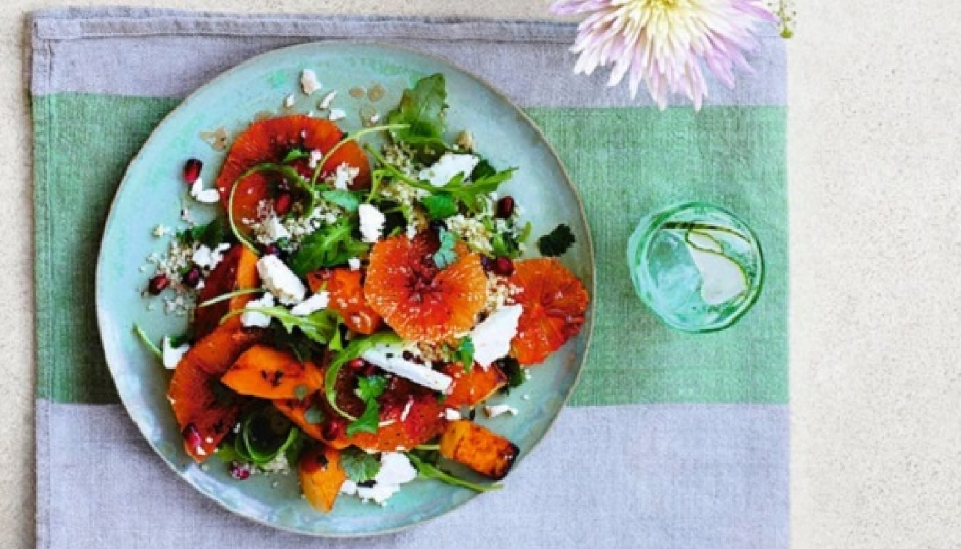 Blood Orange and Roast Butternut Squash salad recipe