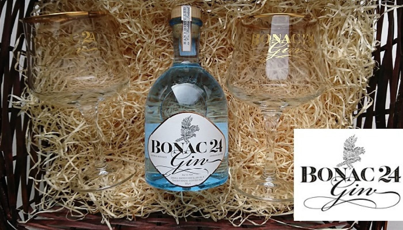 Win a Hamper of Premium Irish Gin Bonac 24 with Special Edition Glassware