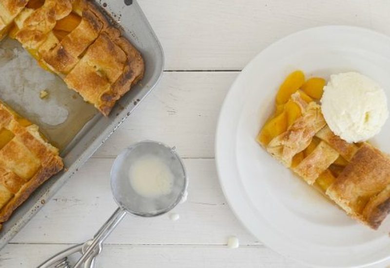 Brown Sugar and Bourbon Peach Pie Recipe