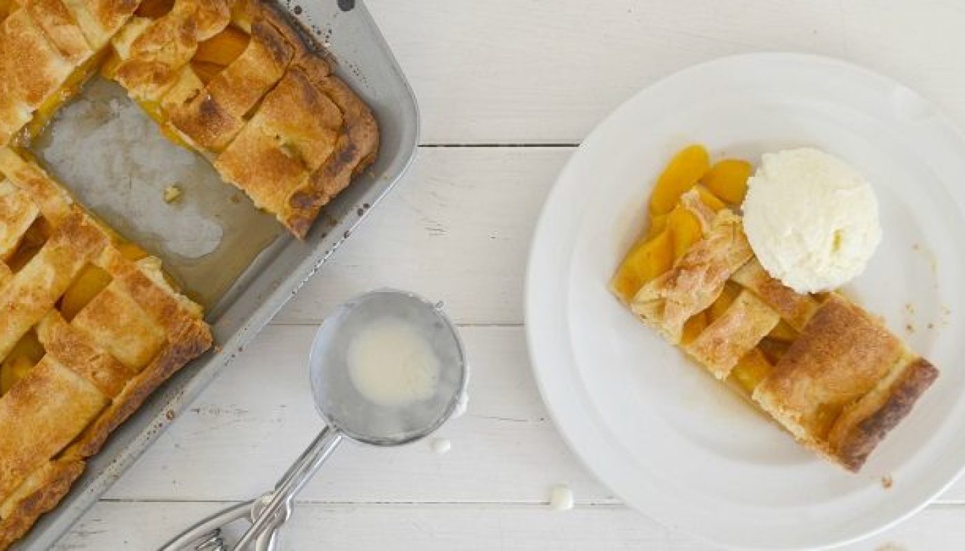 Brown Sugar and Bourbon Peach Pie Recipe
