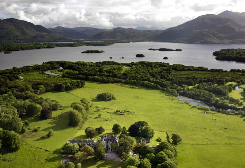 Cahernane House Hotel in Killarney National Park