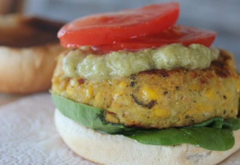 Carmel Hall Chickpea Burger