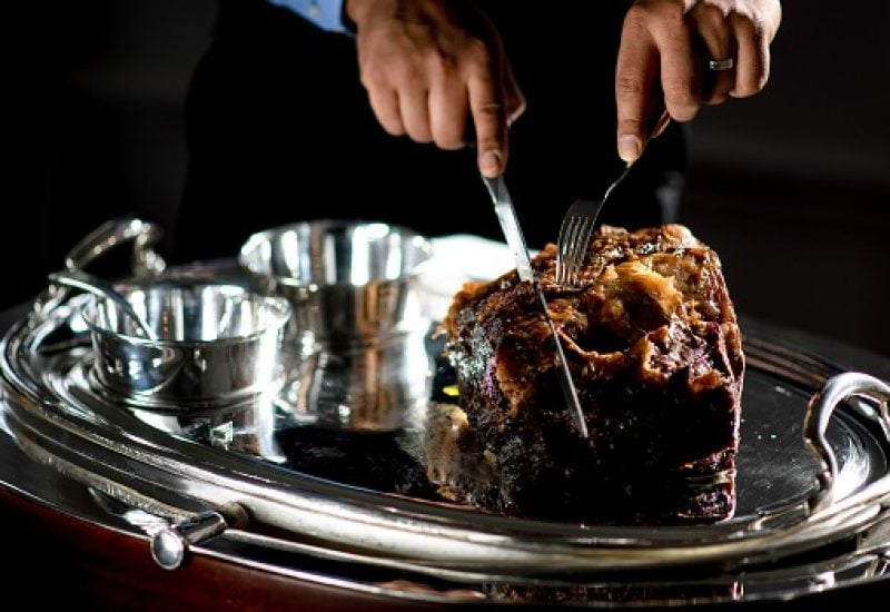 Roast Rib of Beef Recipe by Sean Smith at Cliff Townhouse