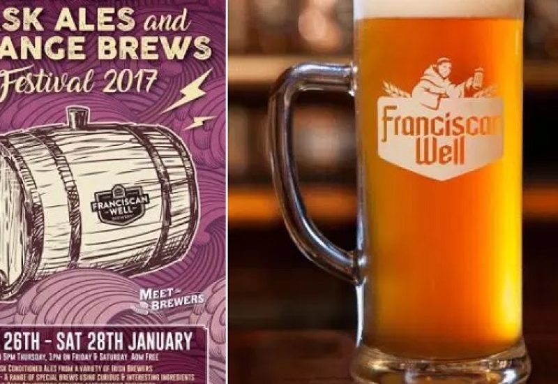 Cask Ales and Extraordinary Brew Festival at the Franciscan Well Pub on January 26th-28th