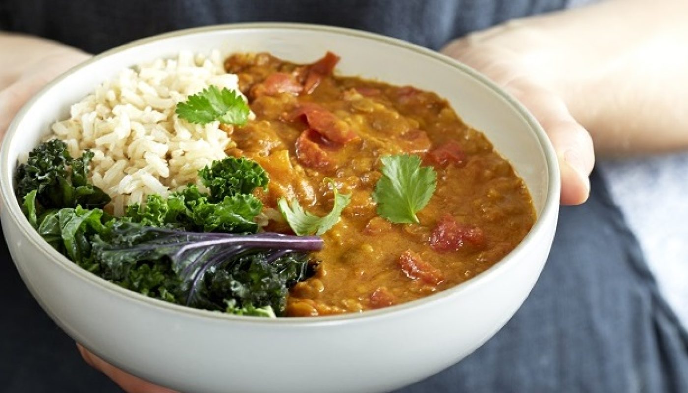 Three tin tomato turmeric and coconut dahl recipe