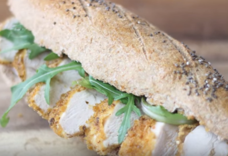 Healthy Chicken Fillet Roll Recipe by Chef Adrian