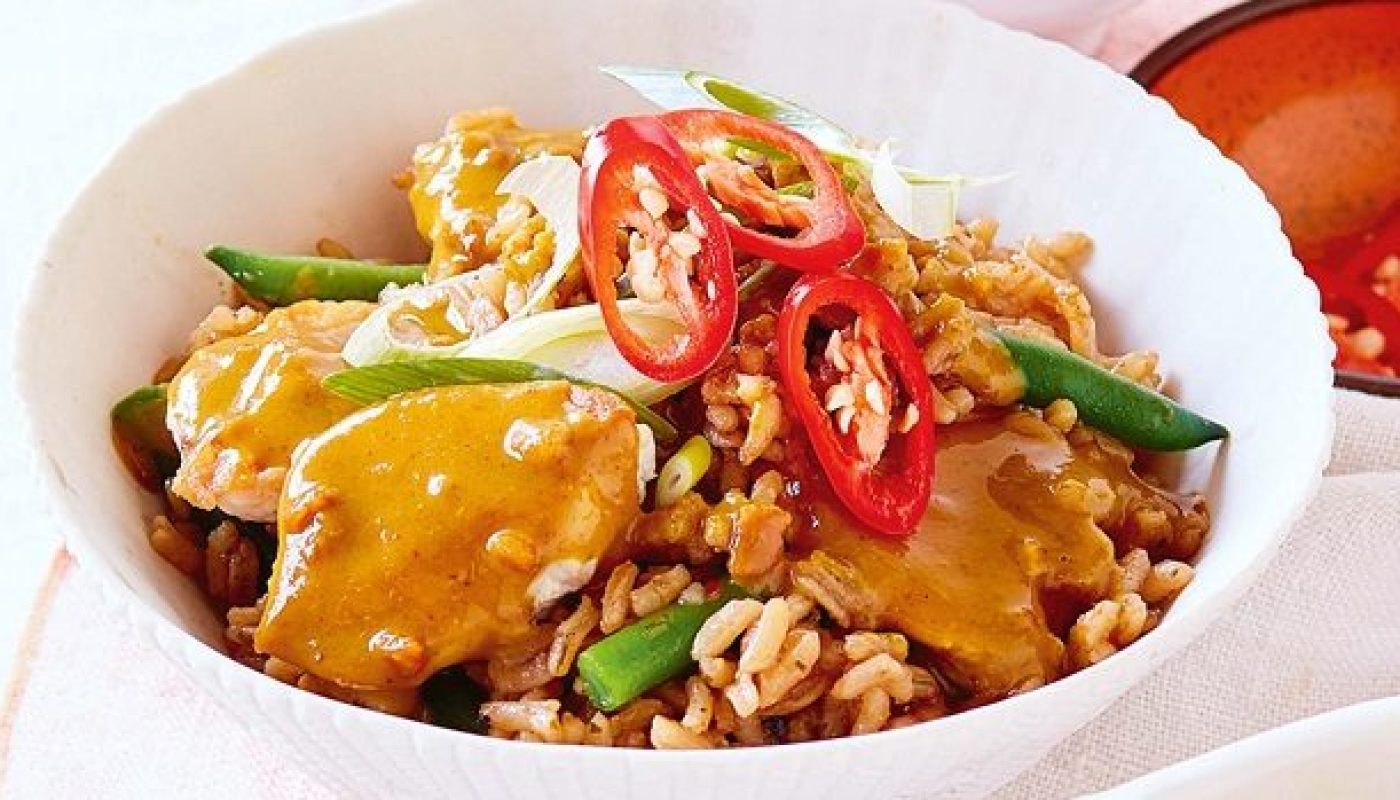Chicken Satay Rice