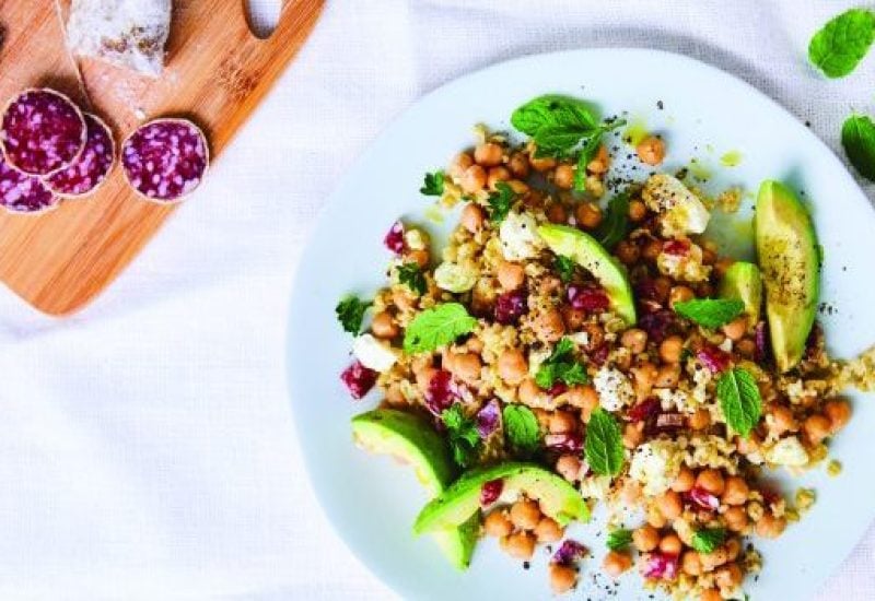 Chickpea And Freekeh Salad Recipe