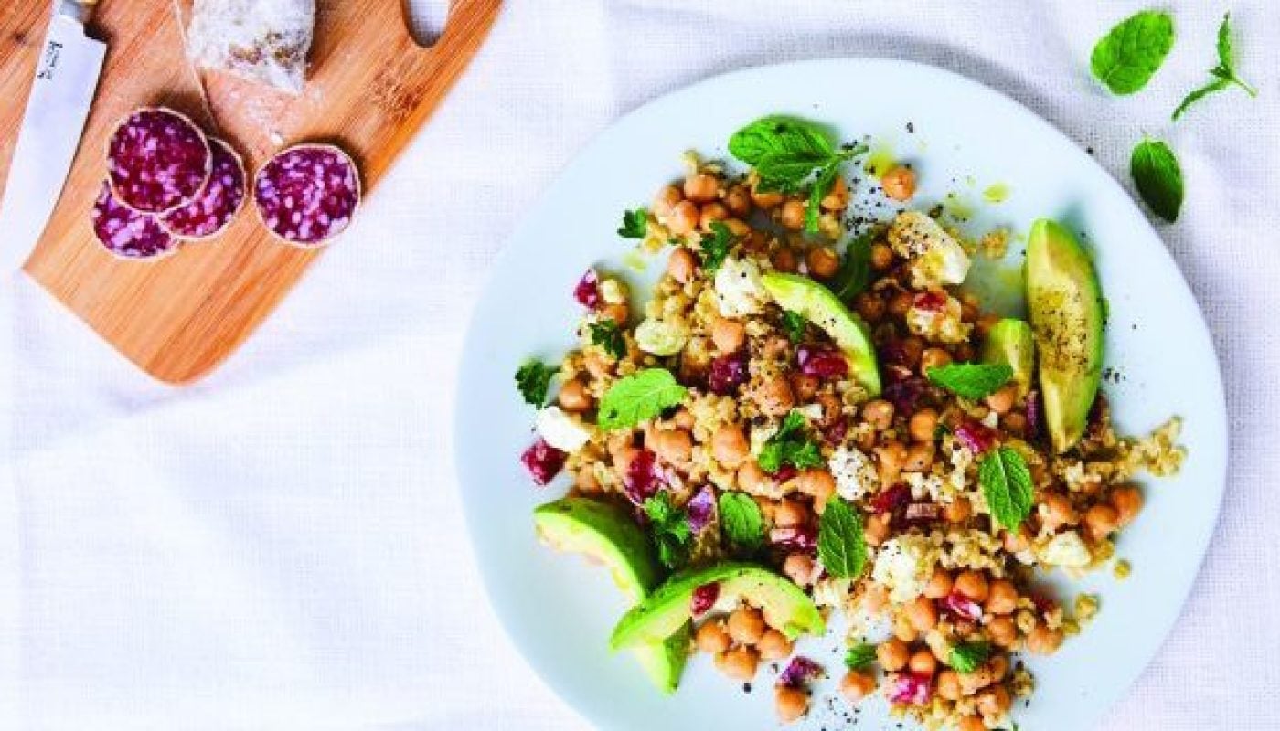 Chickpea And Freekeh Salad Recipe