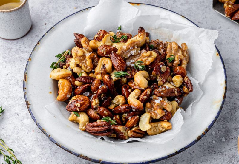 Chicory Root Syrup Roast Nuts-25