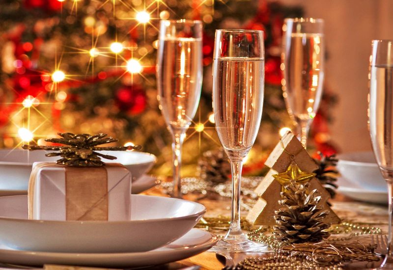 Christmas glasses