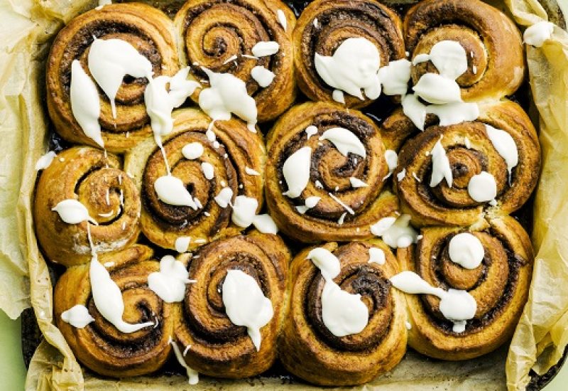 Cinnamon Buns Recipe with Cream Cheese Icing