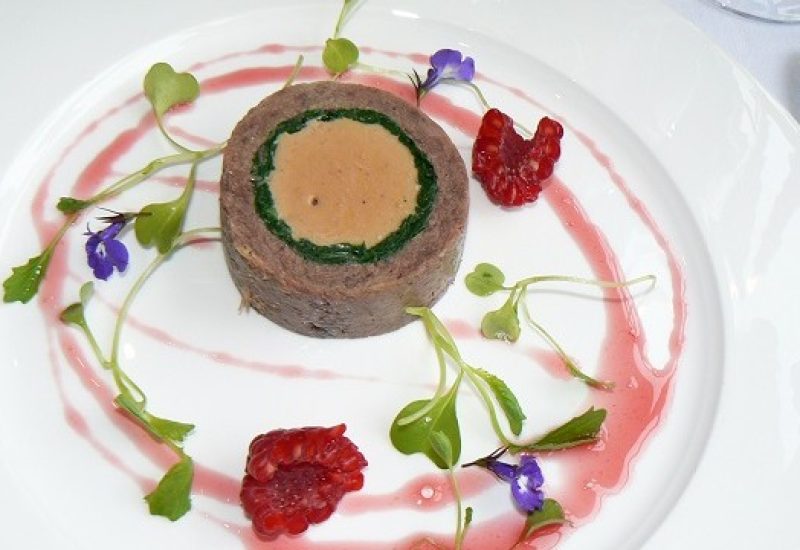Confit of Duck Leg and Goose Foie Gras Ballotine