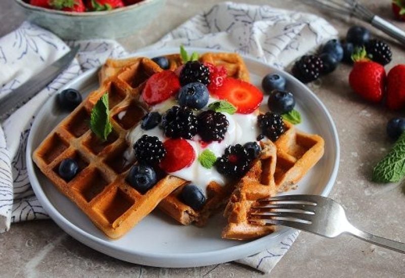Protein Vegan Waffles Recipe