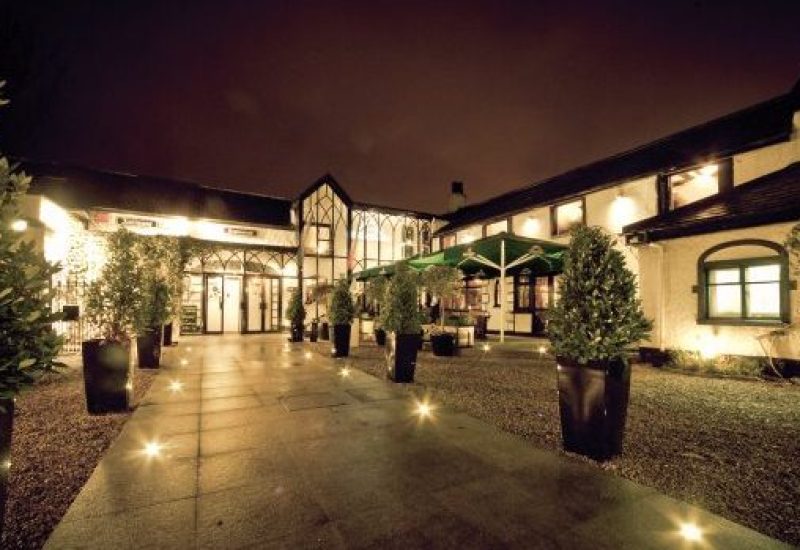 Courtyard night