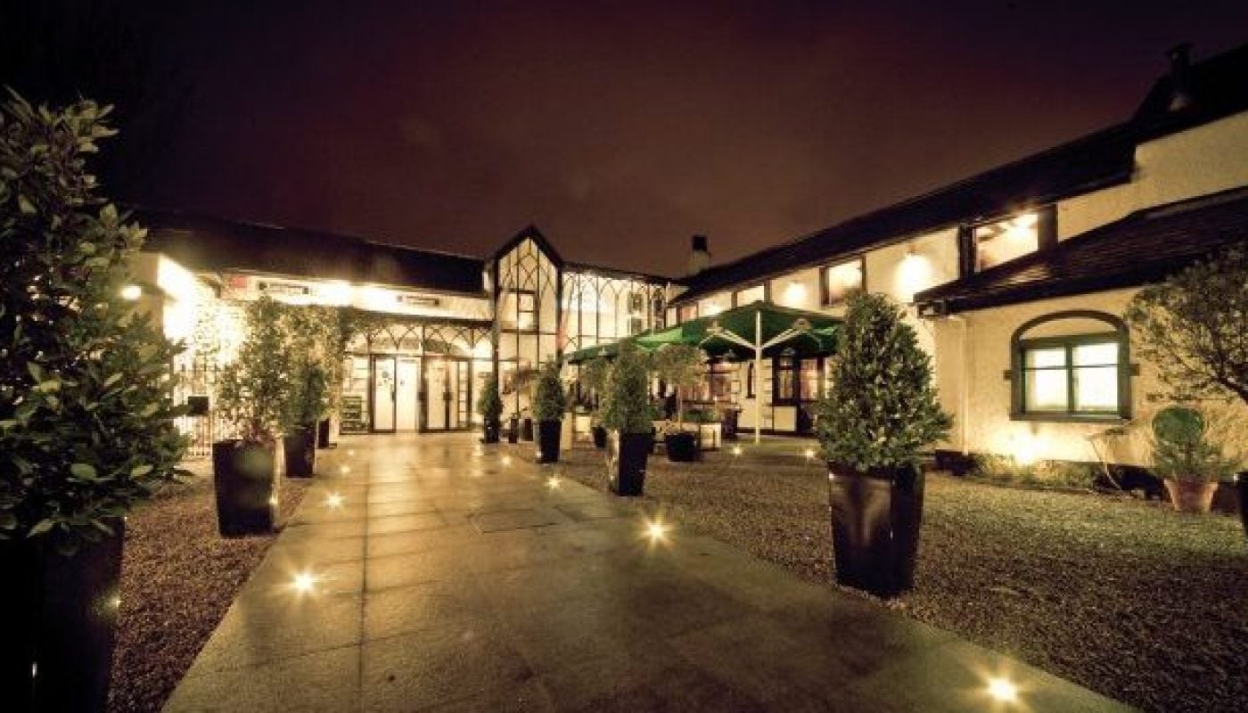 Courtyard night
