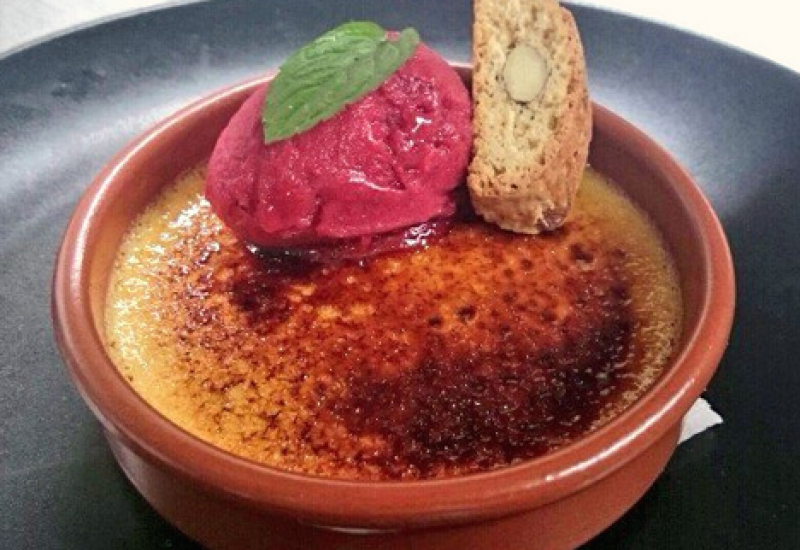 Citrus Creme Fraiche & Elderflower Brûlée Recipe by Chef Wade Murphy