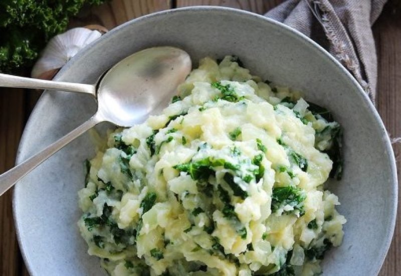Curly Kale Colcannon Recipe