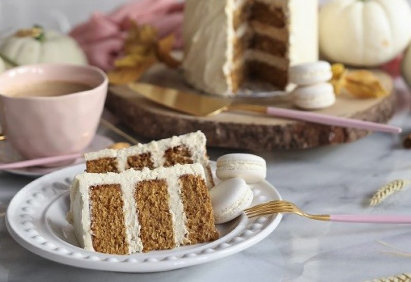 Pumpkin Spice Latte Cake Recipe By Cupcakes and Counting