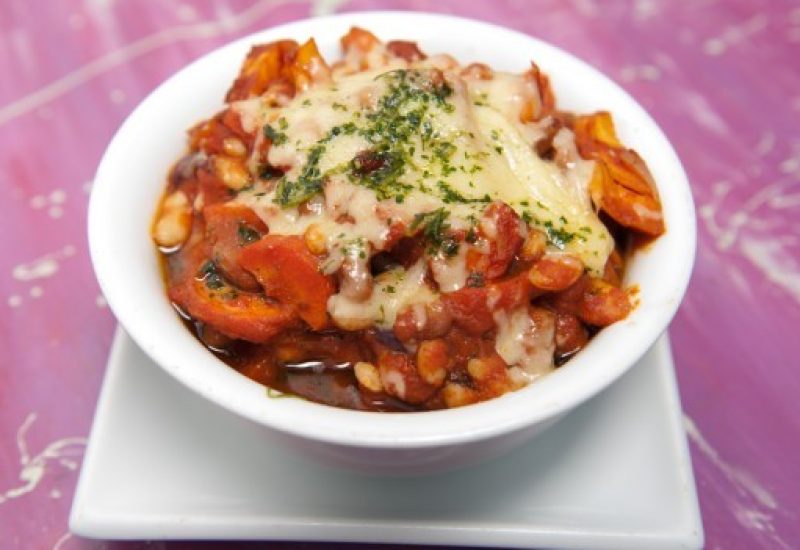 Veggie Bean Cassarole Chef Louise Clarke