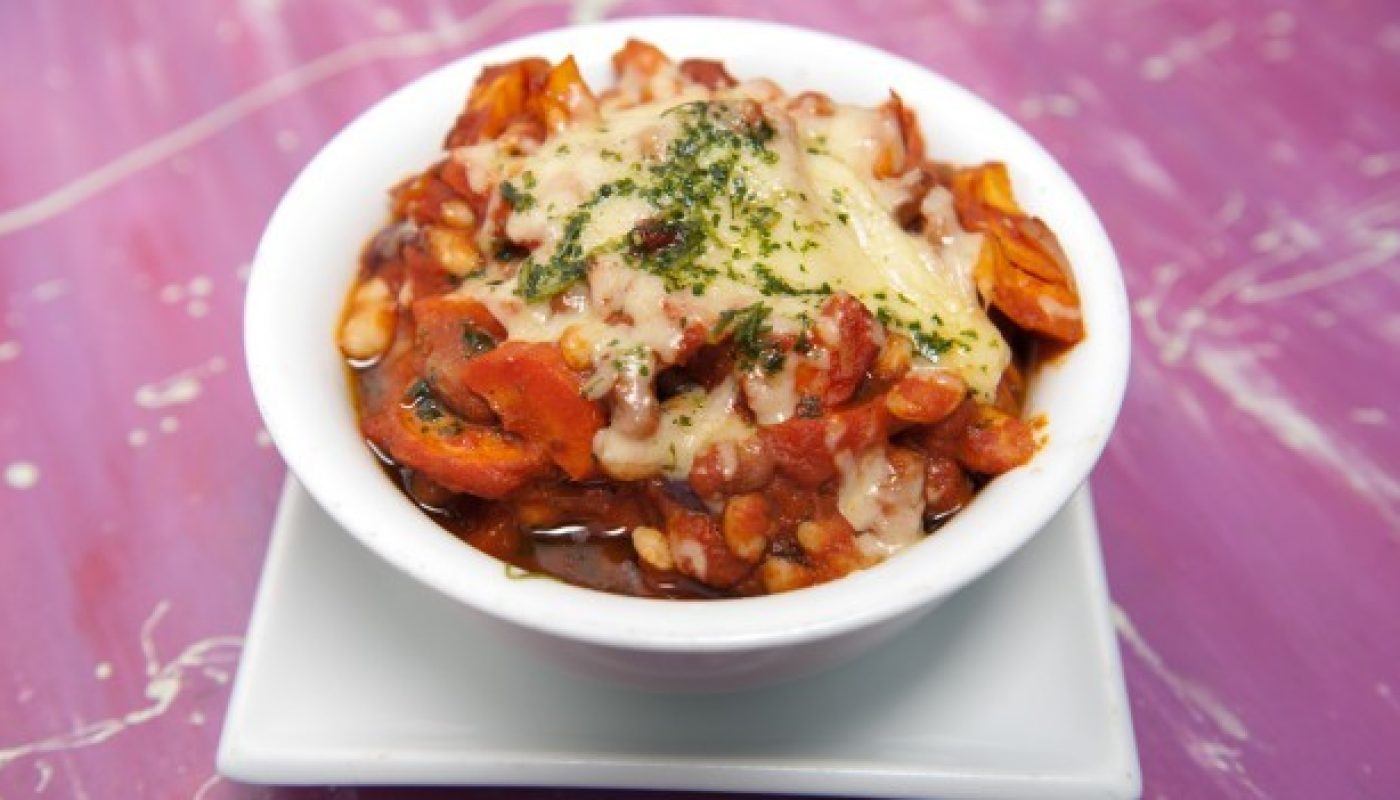 Veggie Bean Cassarole Chef Louise Clarke