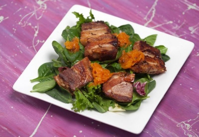 Crispy Pork Belly Recipe by Chef Louise Clarke