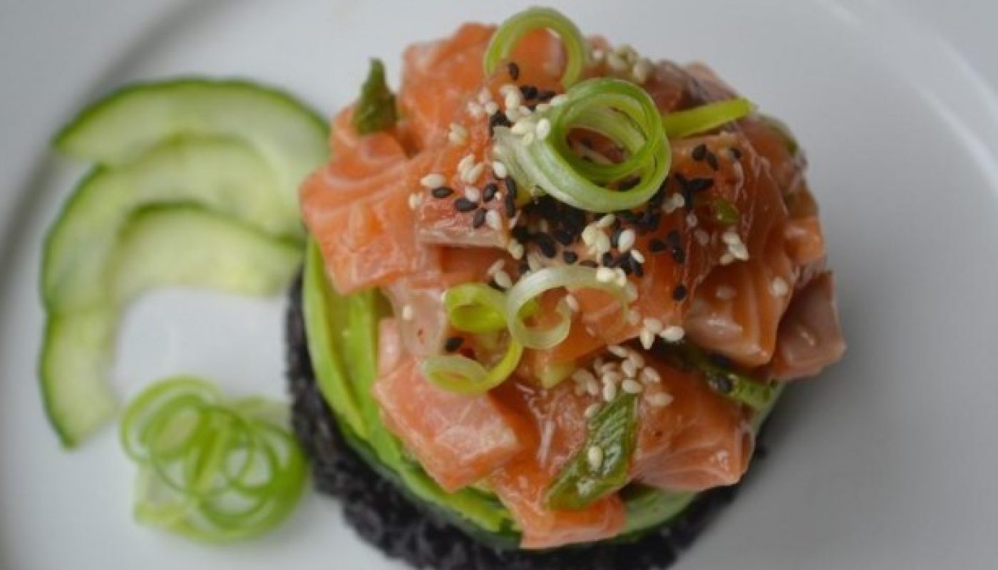 Hawaiian Salmon Poke Recipe My Nutrition
