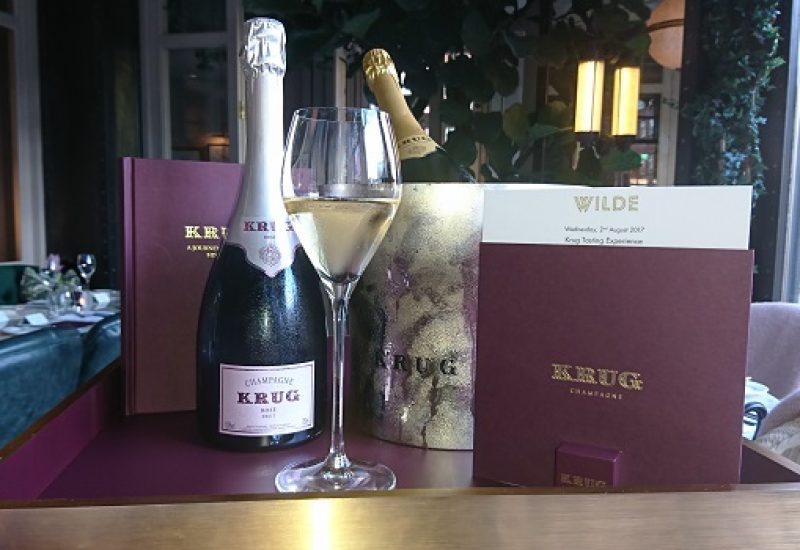 WILDE Teams Up with Krug to Introduce a Unique Champagne Dining Experience