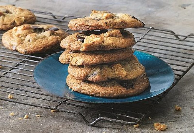 Dark Chocolate Chicharron Cookies Recipe