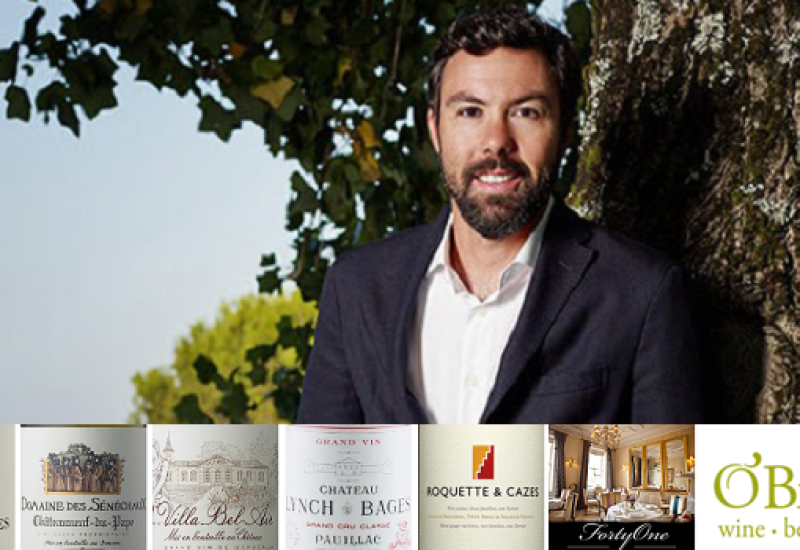 Dinner with Jean-Charles Cazes, owner of Château Lynch-Bages at Restaurant FortyOne on February 2nd