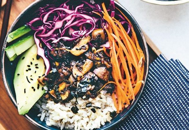 Donburi Japanese Rice Bowl Recipe by Nina Olsson