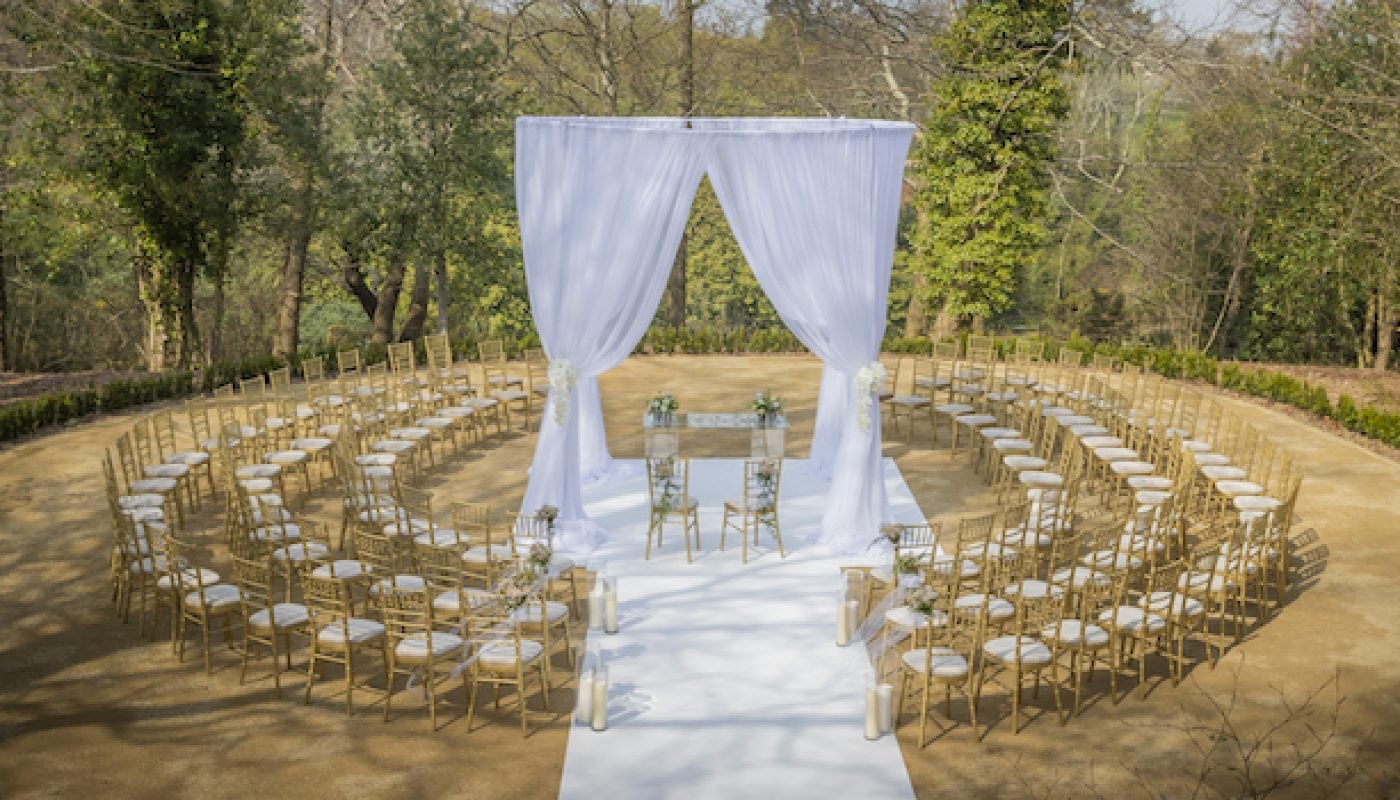 Druids Glen 'The Woodland' Outdoor Ceremony with - featured photo
