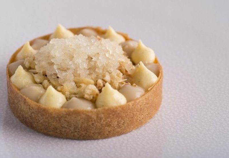 Pear and Elderflower Custard Tart Recipe by Chef Danni Barry