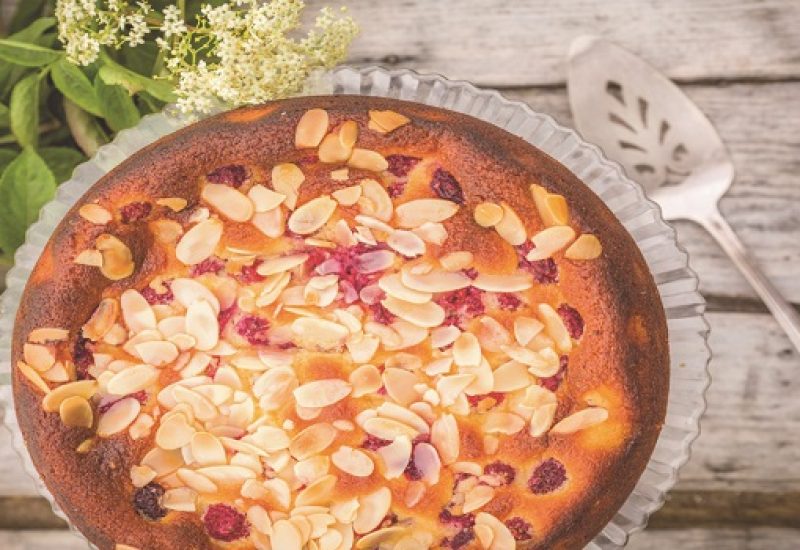 Elderflower Raspberry Cake Recipe
