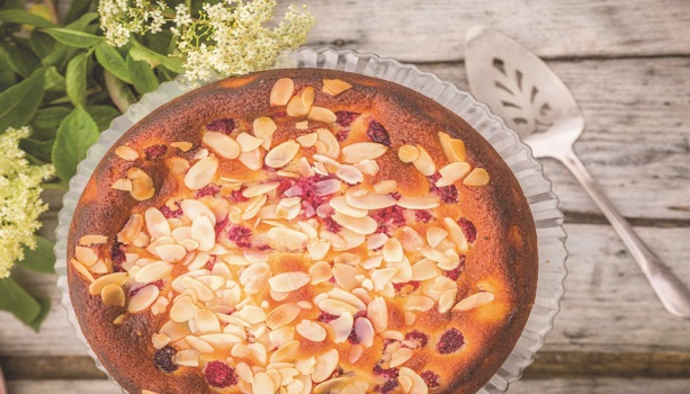 Elderflower Raspberry Cake Recipe