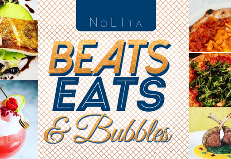 Enjoy Beats, Eats Bubbles this Bank Holiday Saturday at NoLIta featured