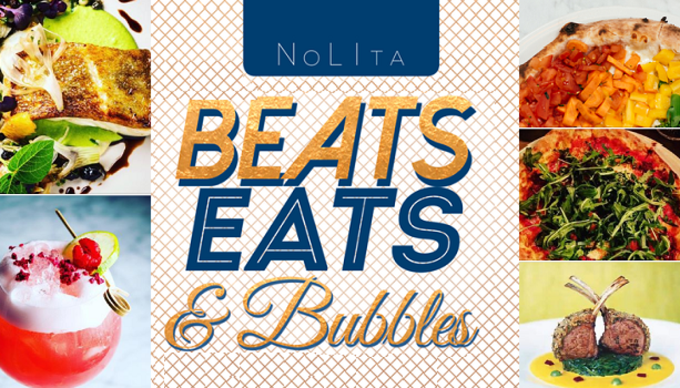 Enjoy Beats, Eats Bubbles this Bank Holiday Saturday at NoLIta featured