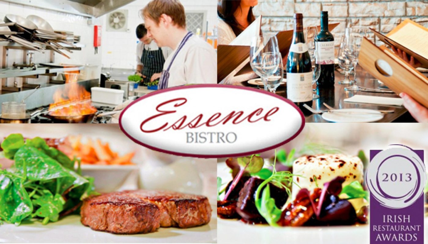 Dine at the Award Winning Essence Bistro in Swords with Dinner & Cocktails for 2 for €35