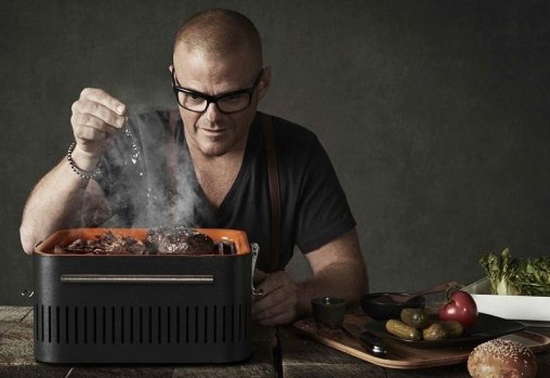 Everdue Portable Charcoal Cube BBQ