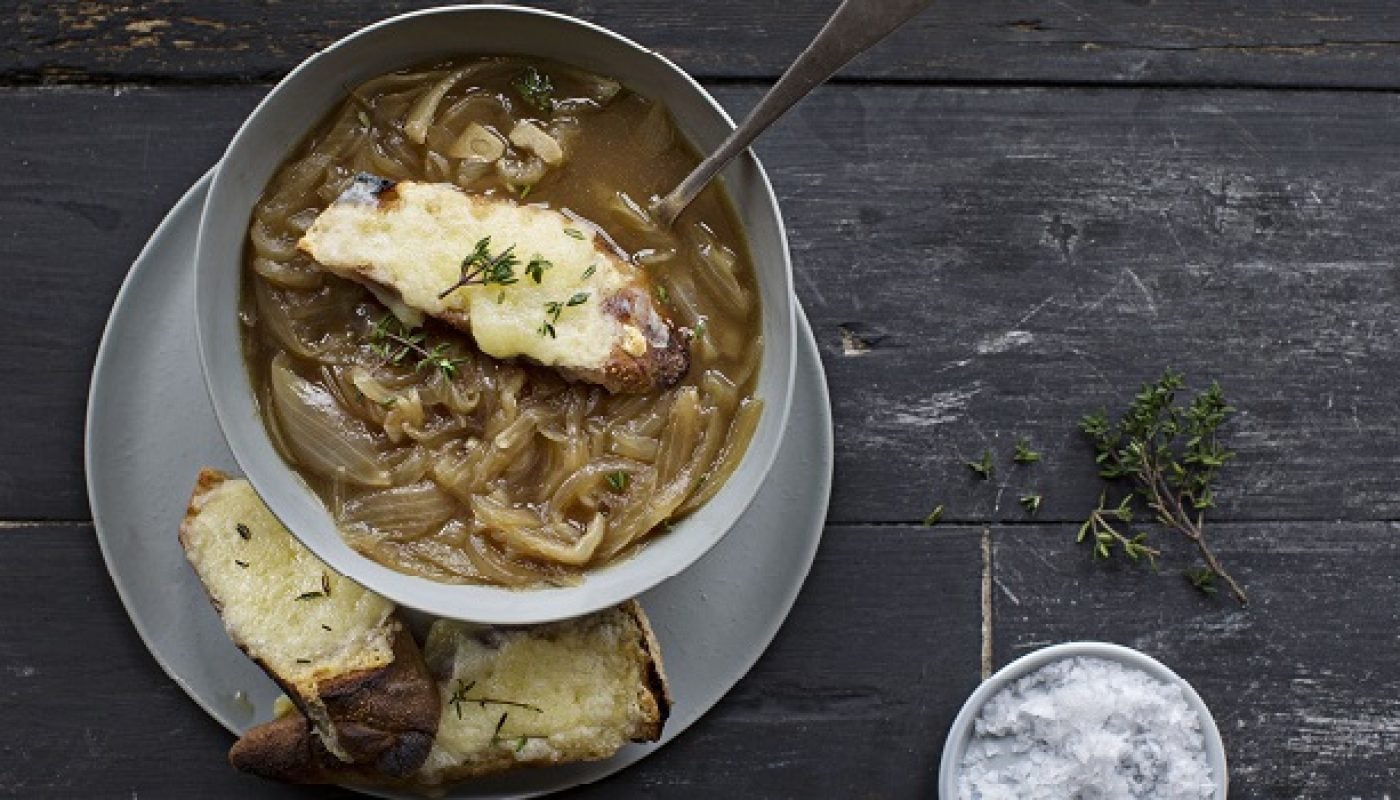 Gluten Free French Onion Soup Recipe by Chef Gearóid Lynch