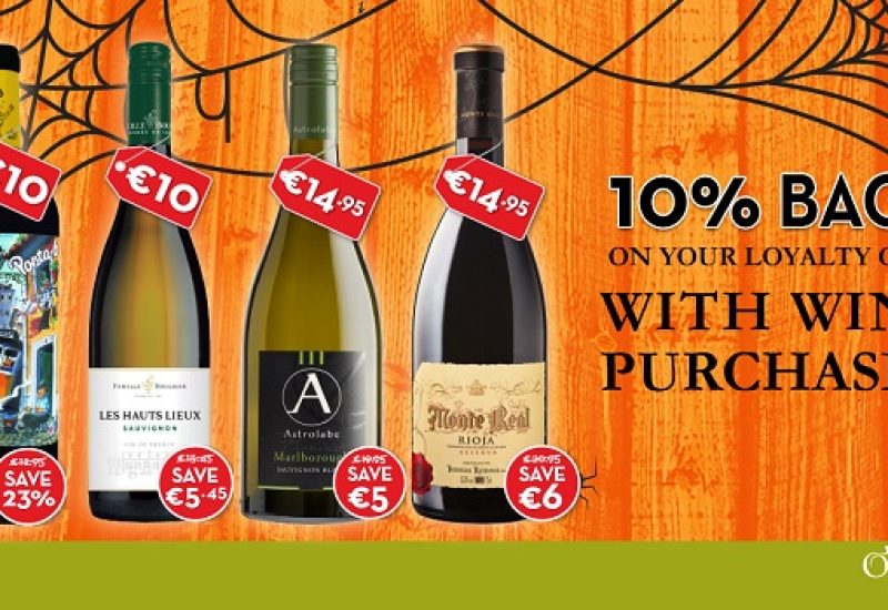 Spooktacular Offers from O'Briens Wines this Bank Holiday Weekend!