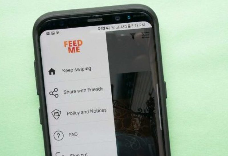 Feed Me Tinder for Restaurants