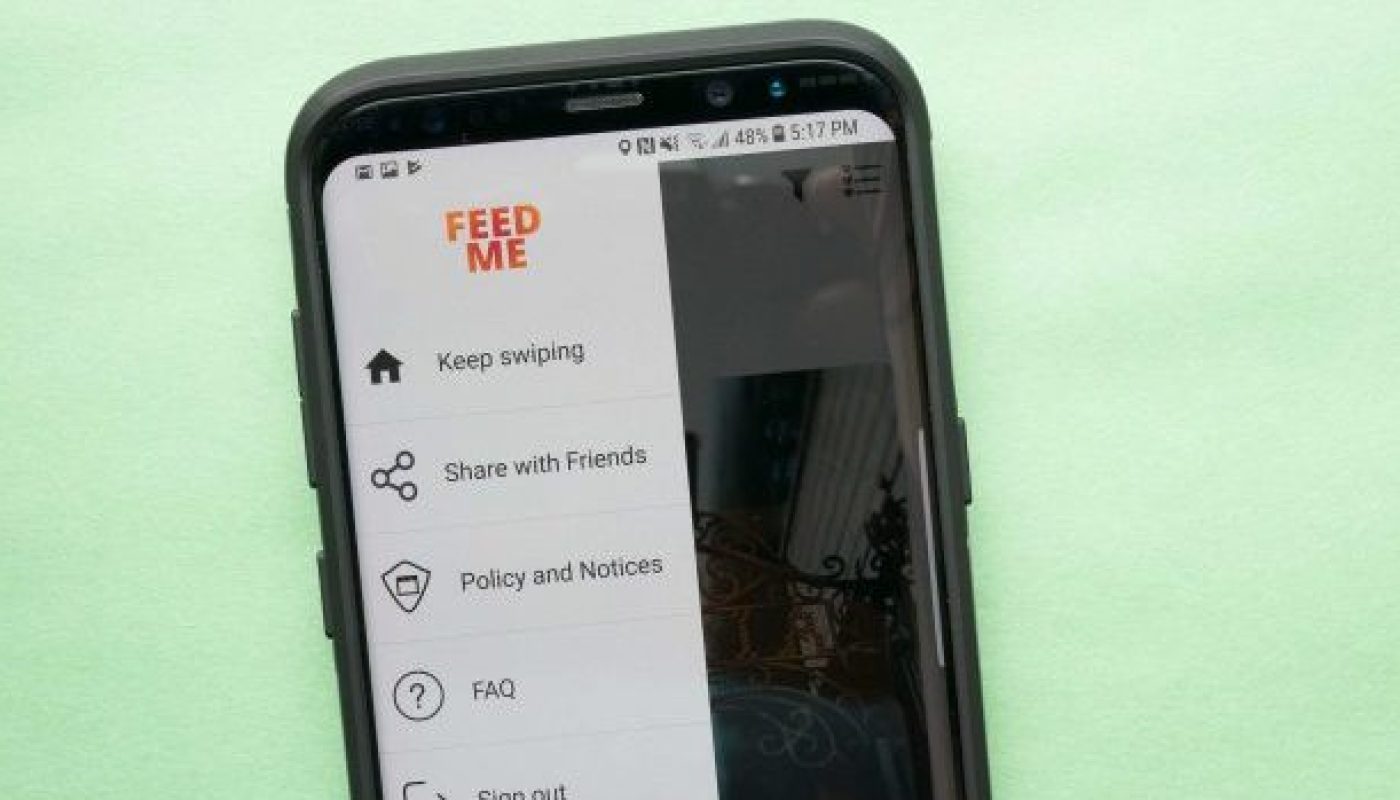 Feed Me Tinder for Restaurants