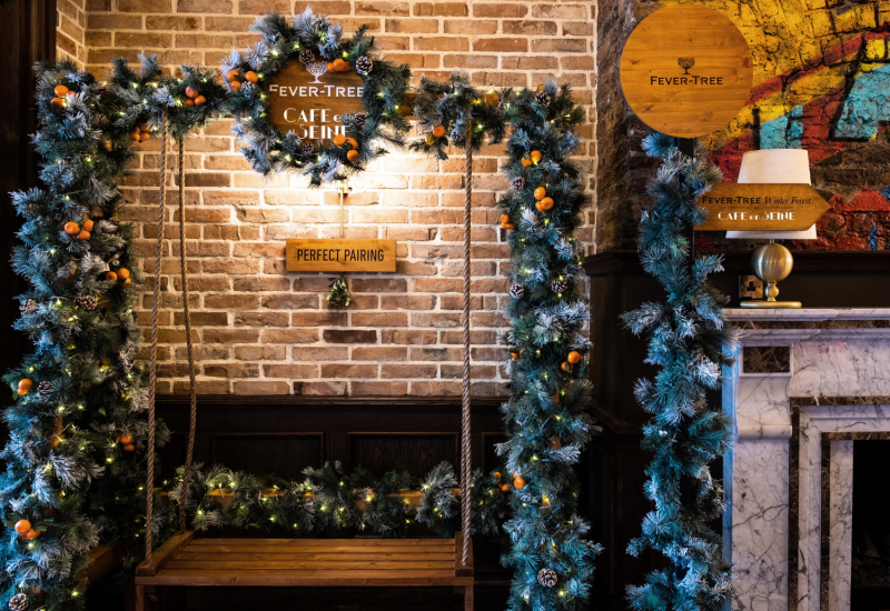 The Fever-Tree Winter Forest at Cafe en Seine