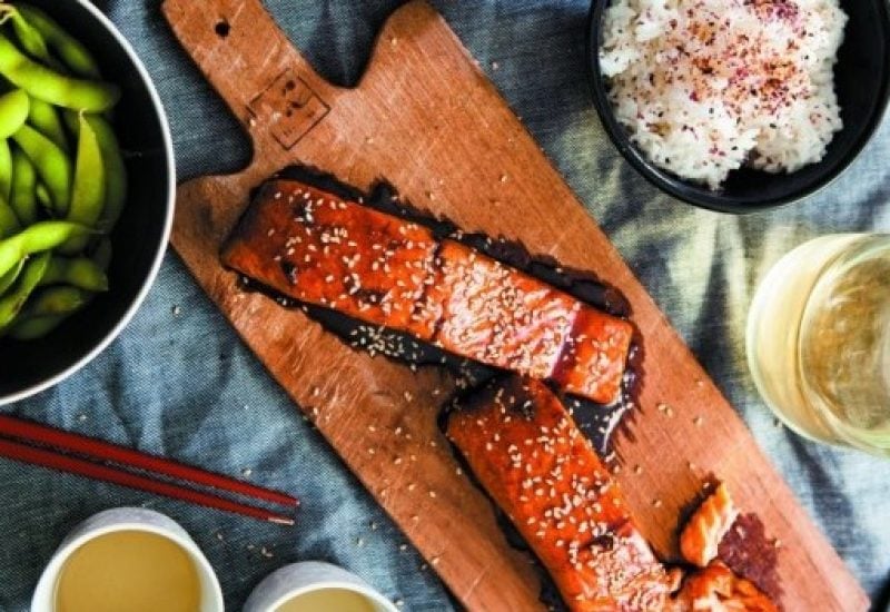 Fiona Uyema salmon teriyaki